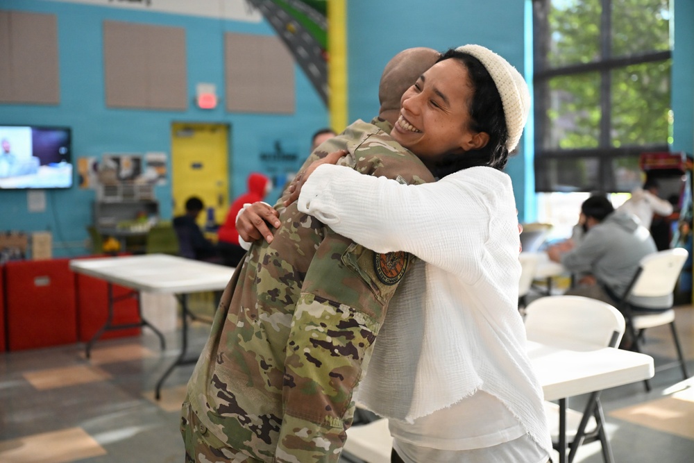 AFRC Command Chief Nuñez shares Opportunities with Boys and Girls Club