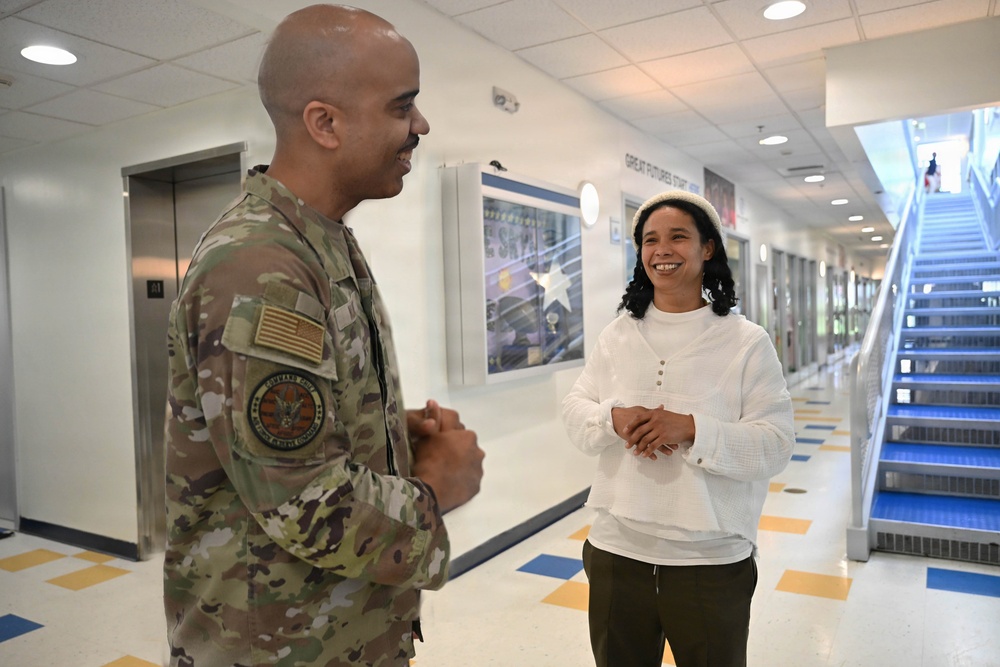 AFRC Command Chief Nuñez shares Opportunities with Boys and Girls Club