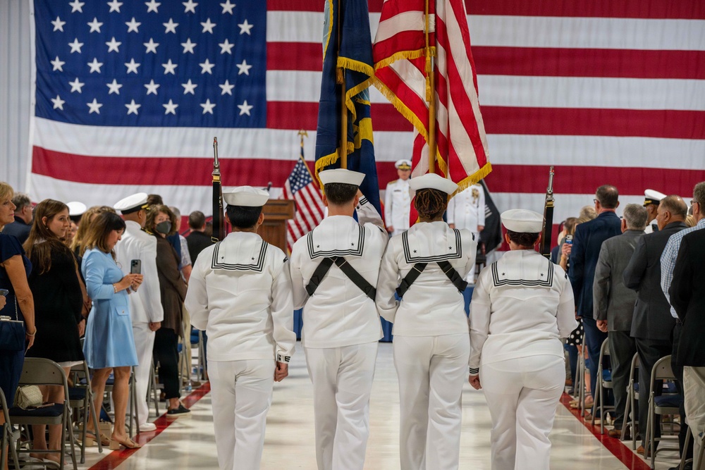 Vice Admiral Boyle Retirement Ceremony