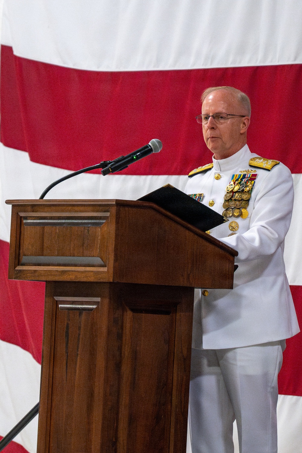 Vice Admiral Boyle Retirement Ceremony