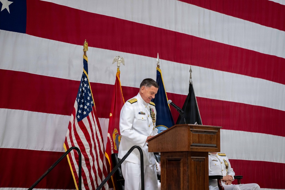 Vice Admiral Boyle Retirement Ceremony