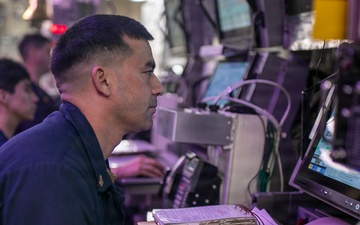 USS Tripoli CCS Watchstanding