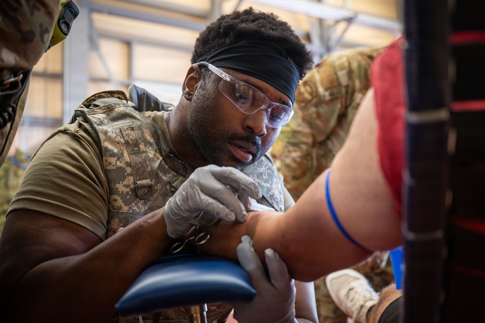 374 MDG hosts advanced Valkyrie medical training