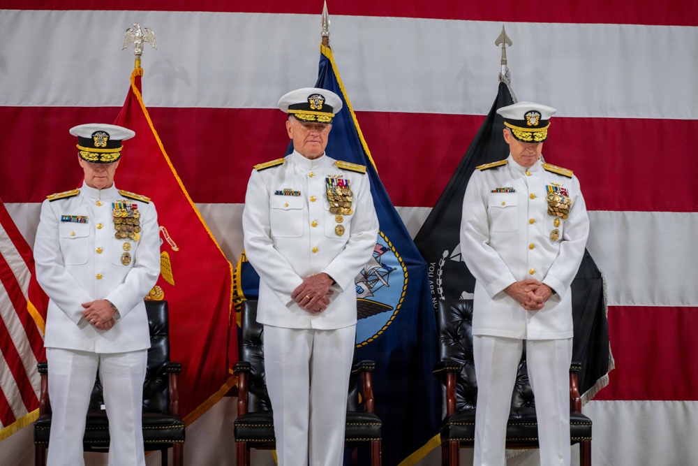 Vice Admiral Boyle Retirement Ceremony