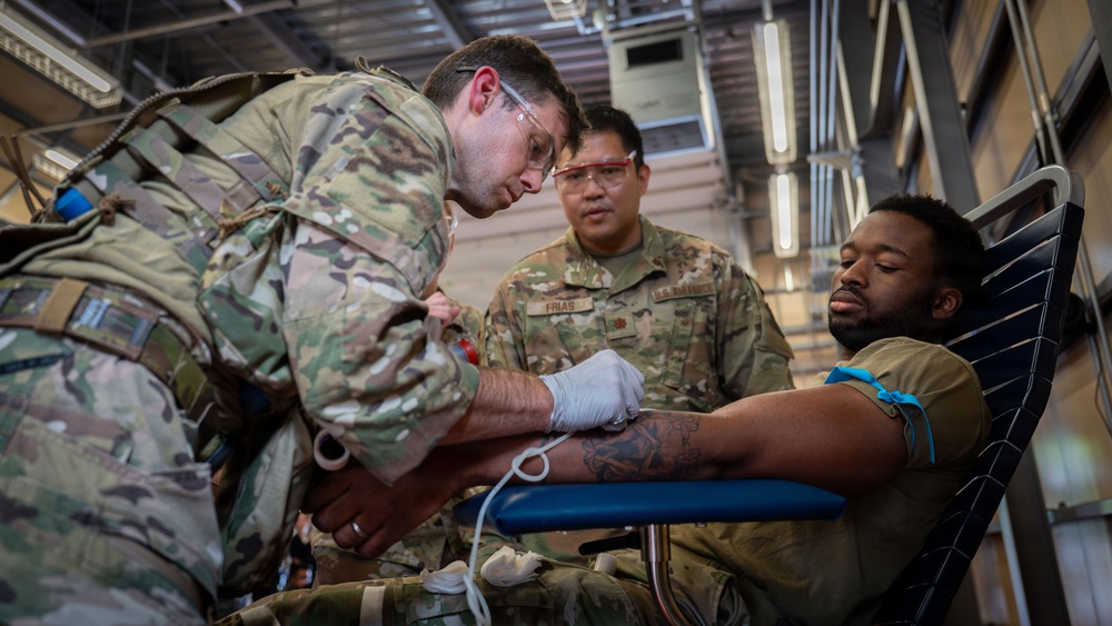 374 MDG hosts advanced Valkyrie medical training
