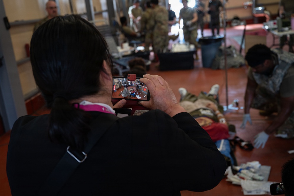 374 MDG hosts advanced Valkyrie medical training