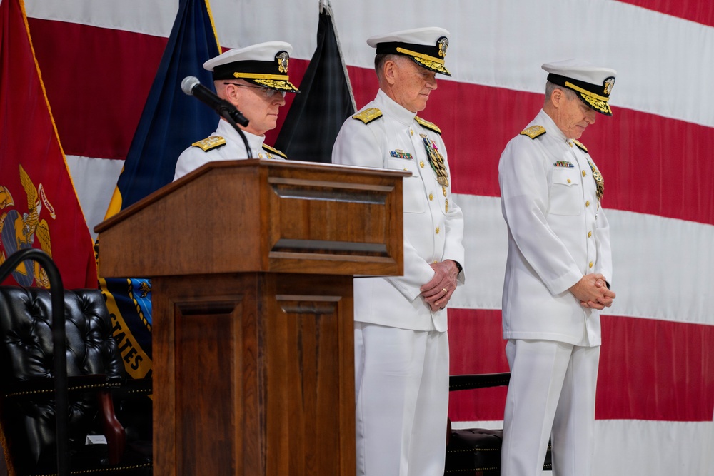 Vice Admiral Boyle Retirement Ceremony