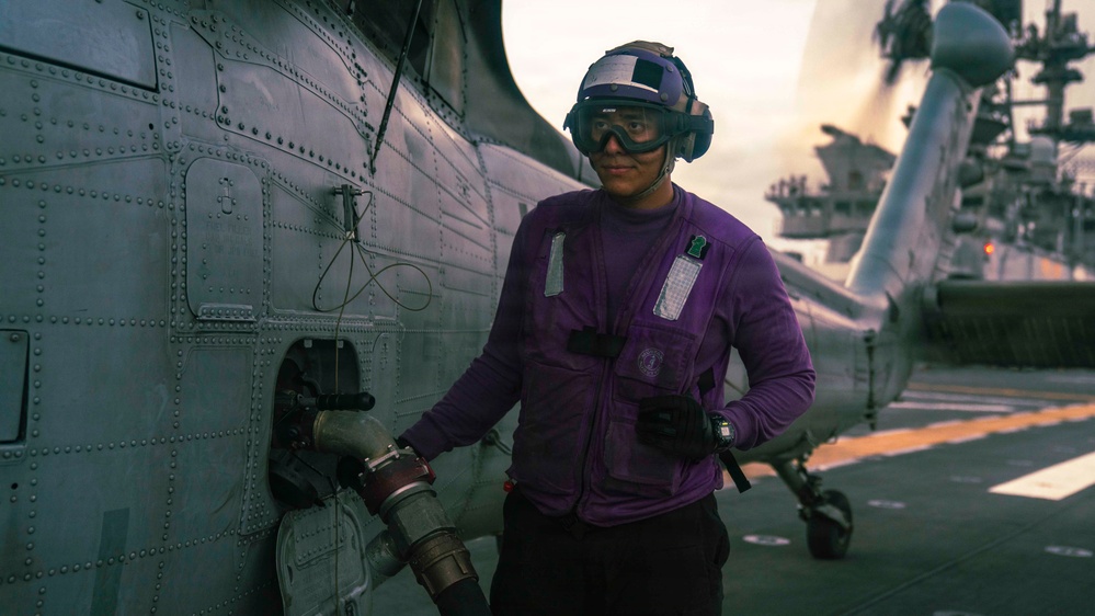USS Tripoli Flight Ops