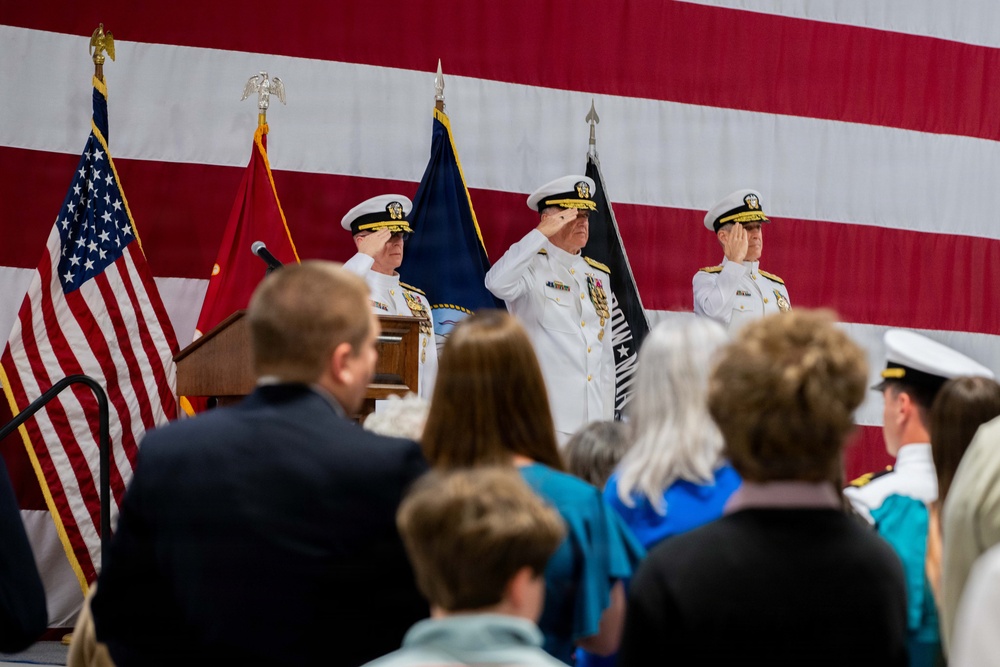 Vice Admiral Boyle Retirement Ceremony