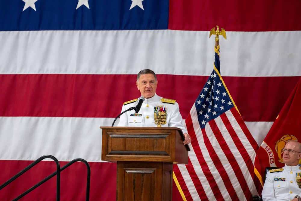 Vice Admiral Boyle Retirement Ceremony
