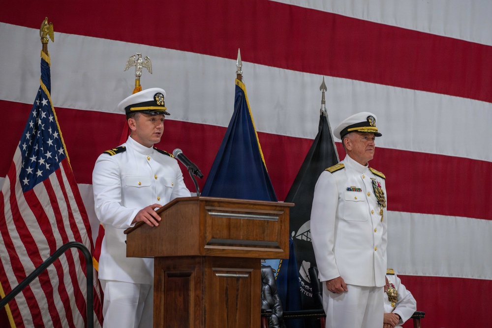 Vice Admiral Boyle Retirement Ceremony