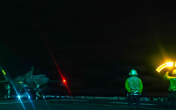 USS Tripoli Flight Ops