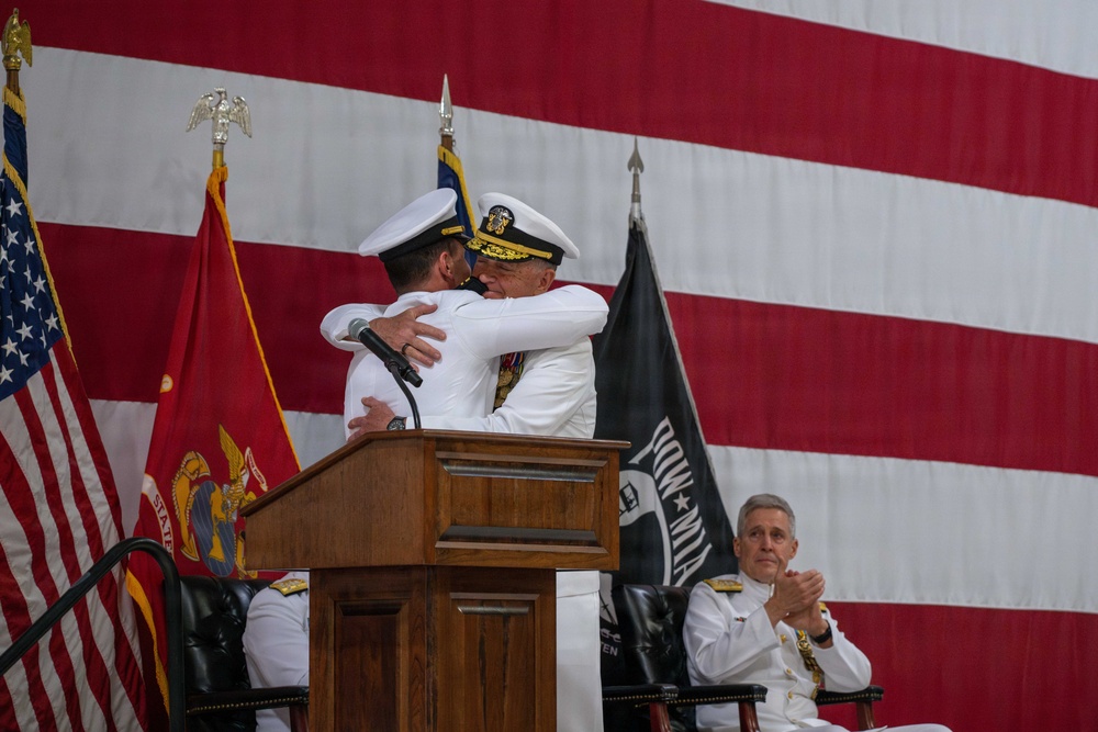 Vice Admiral Boyle Retirement Ceremony