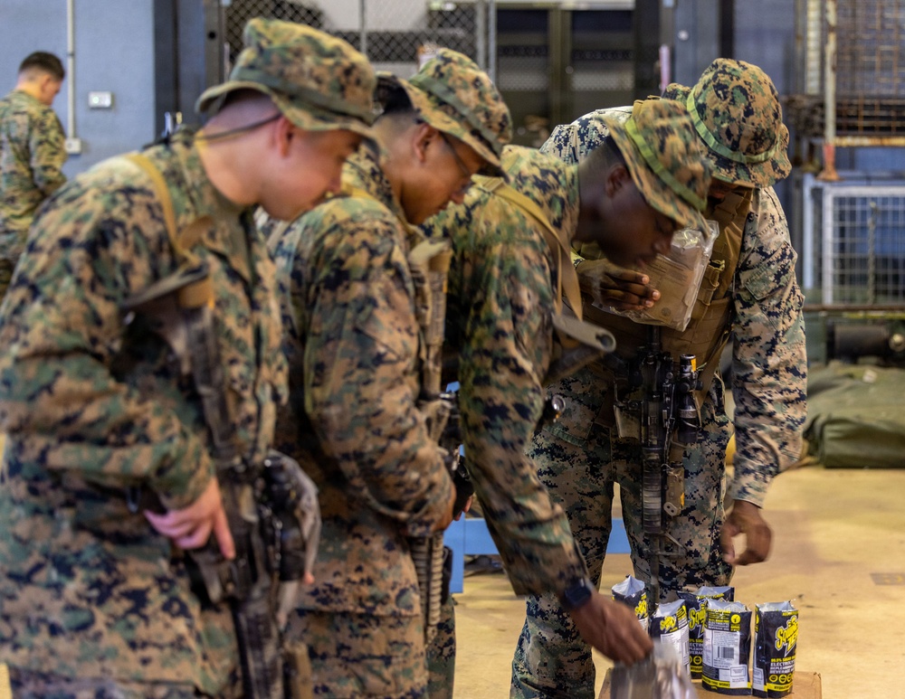 Marines with MRF-D conduct BZO