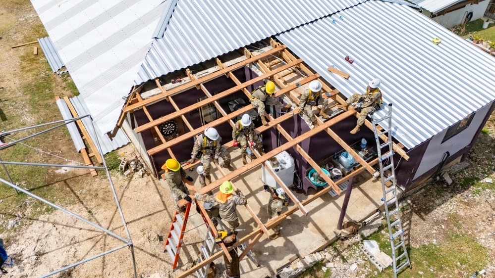 797th EVCC Supports Roofing Mission in Saipan