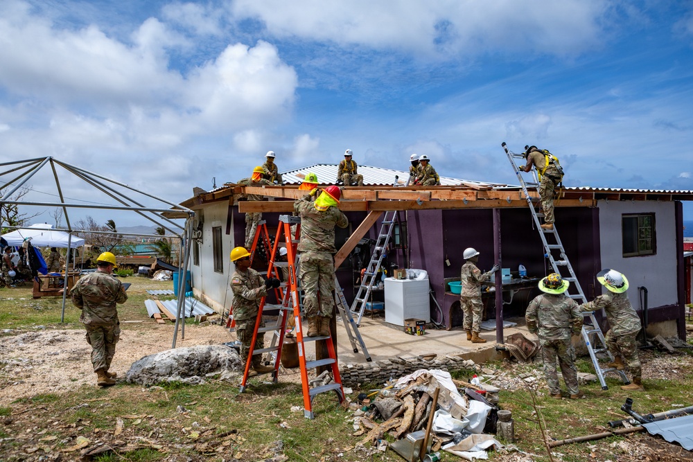 797th EVCC Supports Roofing Mission in Saipan