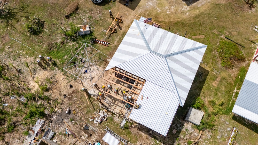 797th EVCC Supports Roofing Mission in Saipan