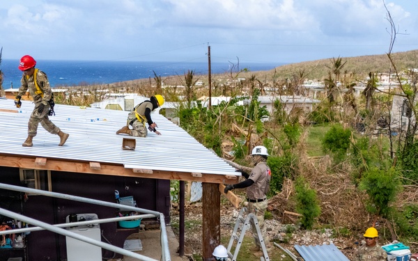 797th EVCC Supports Roofing Mission in Saipan