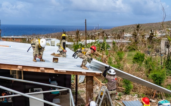 797th EVCC Supports Roofing Mission in Saipan