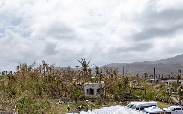 797th EVCC Supports Roofing Mission in Saipan