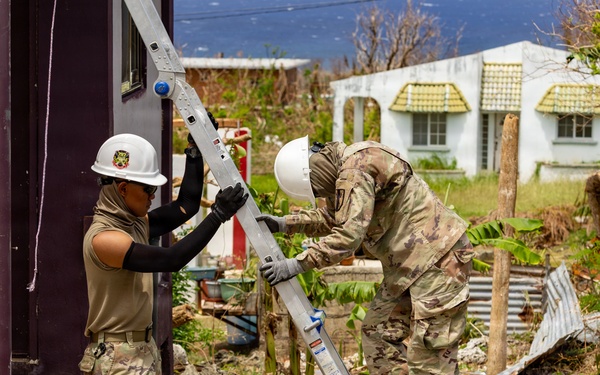 797th EVCC Supports Roofing Mission in Saipan