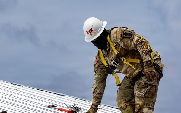 797th EVCC Supports Roofing Mission in Saipan