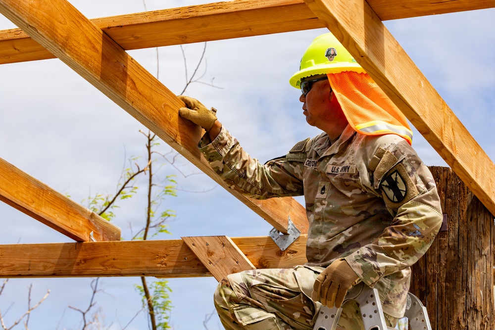 797th EVCC Supports Roofing Mission in Saipan