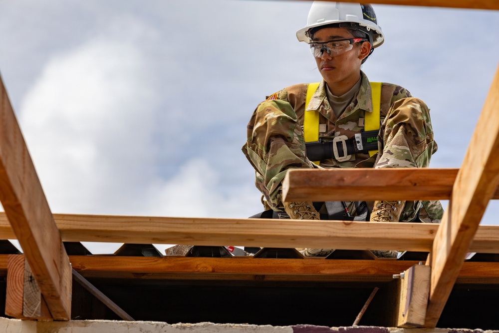 797th EVCC Supports Roofing Mission in Saipan