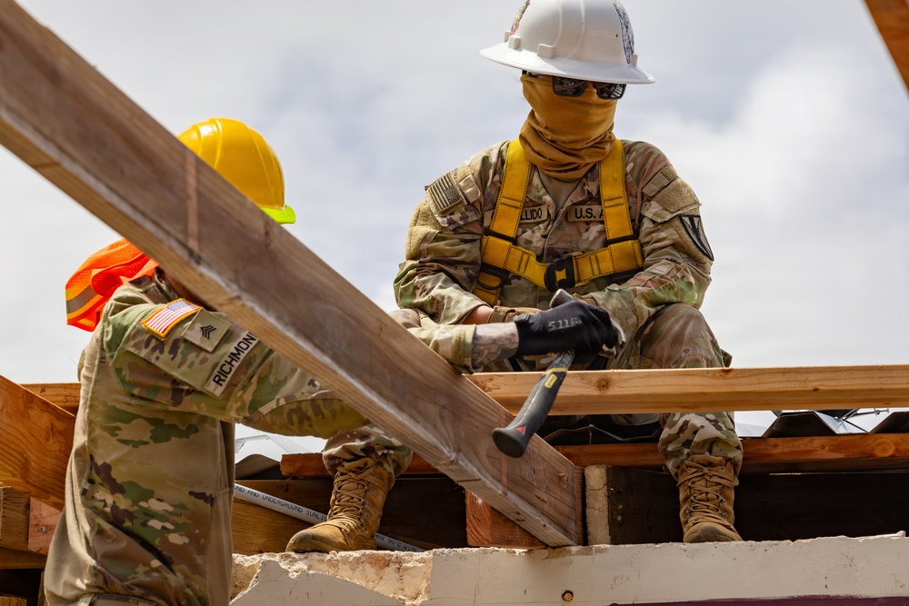 797th EVCC Supports Roofing Mission in Saipan