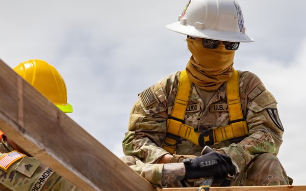 797th EVCC Supports Roofing Mission in Saipan