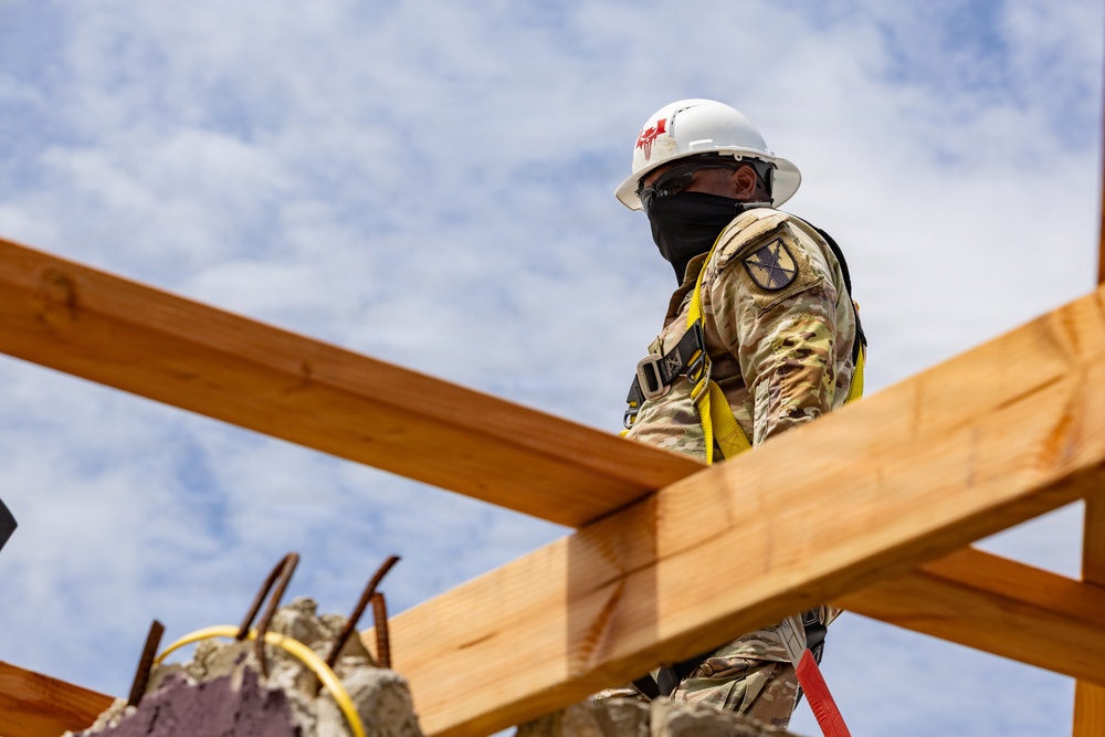 797th EVCC Supports Roofing Mission in Saipan