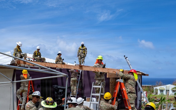 797th EVCC Supports Roofing Mission in Saipan