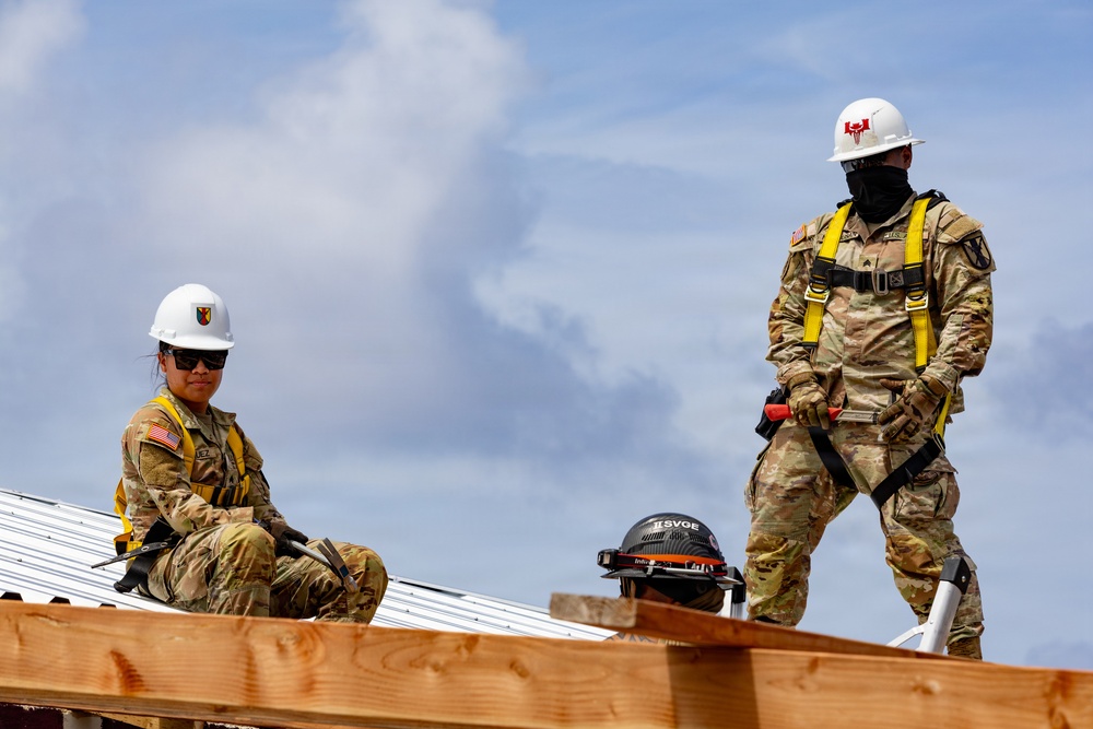 797th EVCC Supports Roofing Mission in Saipan