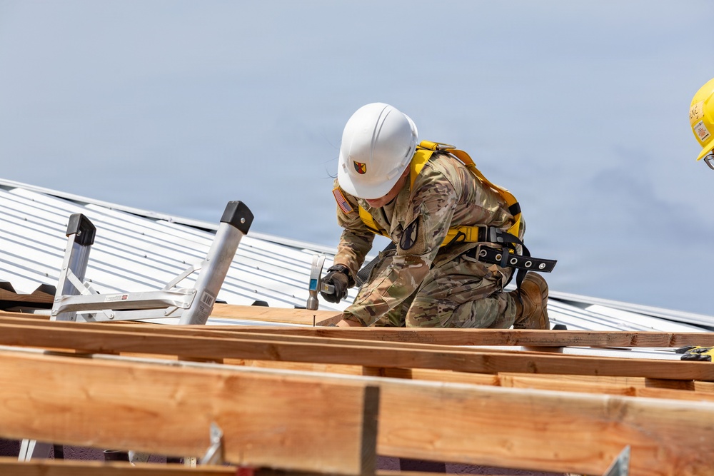797th EVCC Supports Roofing Mission in Saipan