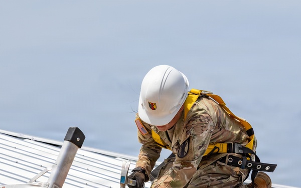 797th EVCC Supports Roofing Mission in Saipan