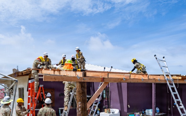 797th EVCC Supports Roofing Mission in Saipan