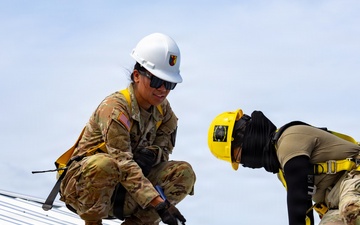 797th EVCC Supports Roofing Mission in Saipan
