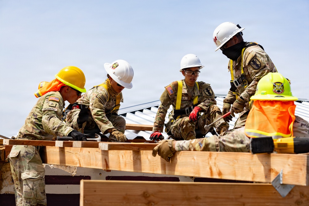 797th EVCC Supports Roofing Mission in Saipan
