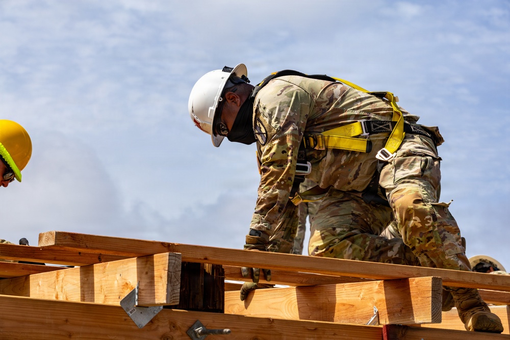 797th EVCC Supports Roofing Mission in Saipan