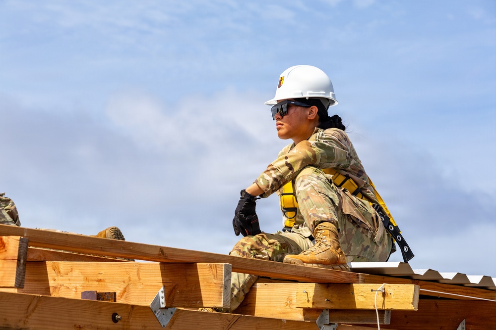 797th EVCC Supports Roofing Mission in Saipan
