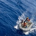 USS Fitzgerald rigid inflatable boat during small boat operations
