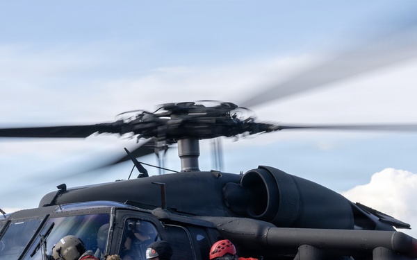 Army Guardsmen partner with Coast Guard and civilian rescue personnel during SAREX 2026