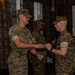 Sgt. Maj. Richburg relinquishes post during MWHS-1 relief and appointment