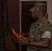 Sgt. Maj. Richburg relinquishes post during MWHS-1 relief and appointment