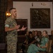 Sgt. Maj. Richburg relinquishes post during MWHS-1 relief and appointment