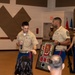 Sgt. Maj. Hernandez says goodbye to MWCS-18 during relief ceremony