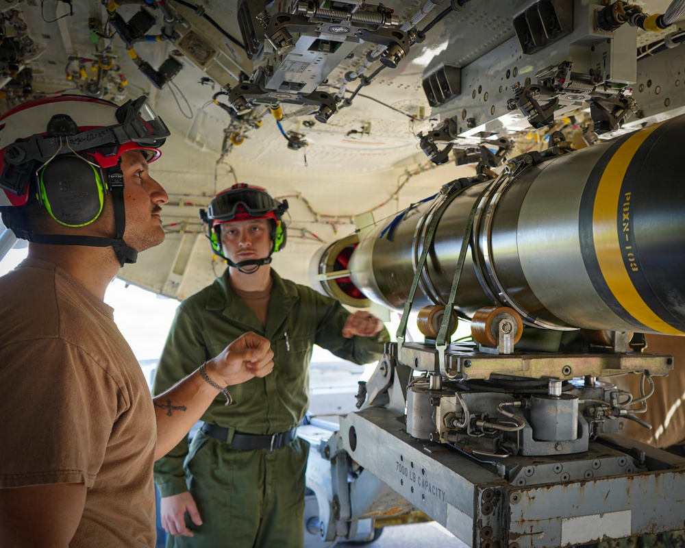 VP-26 Tridents Load Torpedo to a P-8A Poseidon