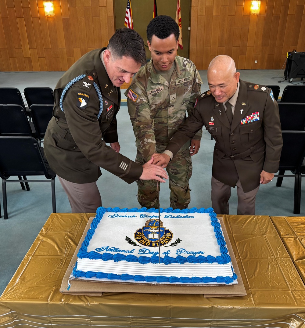 USAG Rheinland-Pfalz dedicates Sembach Chapel, strengthens spiritual readiness