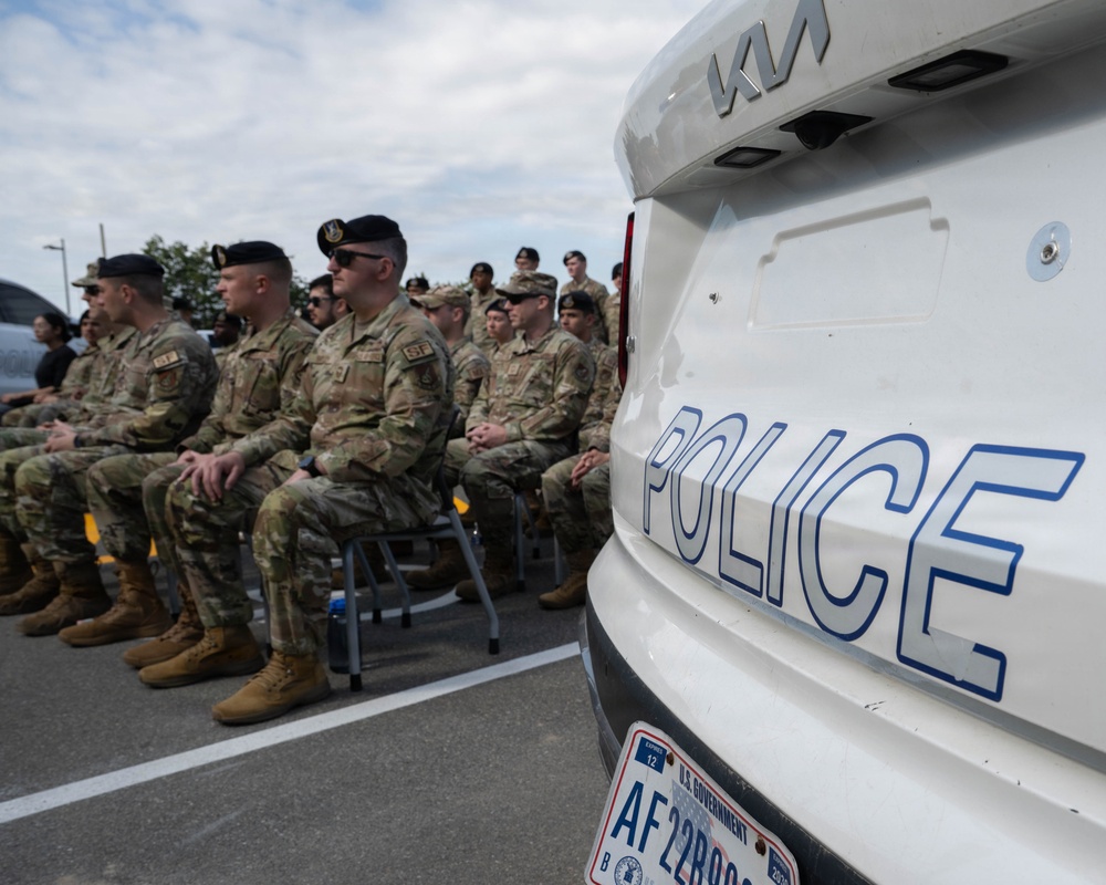 Defensor Fortis: Police Week opening ceremony with Wolf Pack SFS