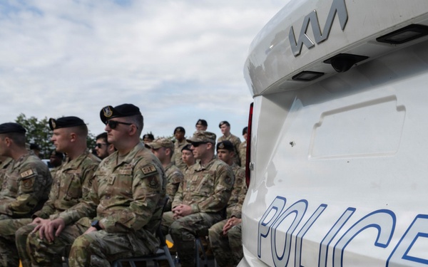 Defensor Fortis: Police Week opening ceremony with Wolf Pack SFS